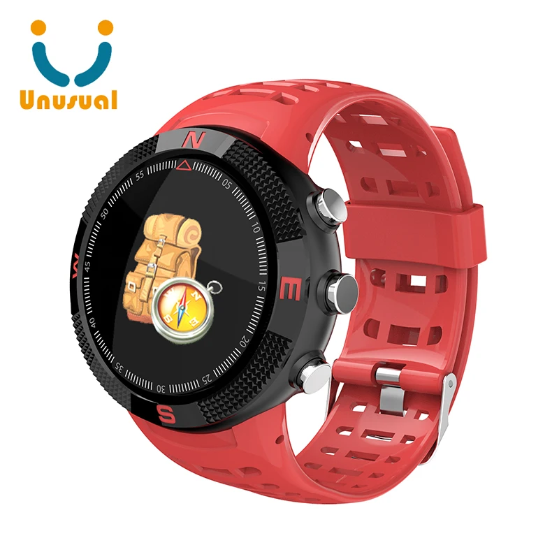 

2019 Android Man Colorful Bluetooth GPS Tracker Smart Watch F18, Green;black;red
