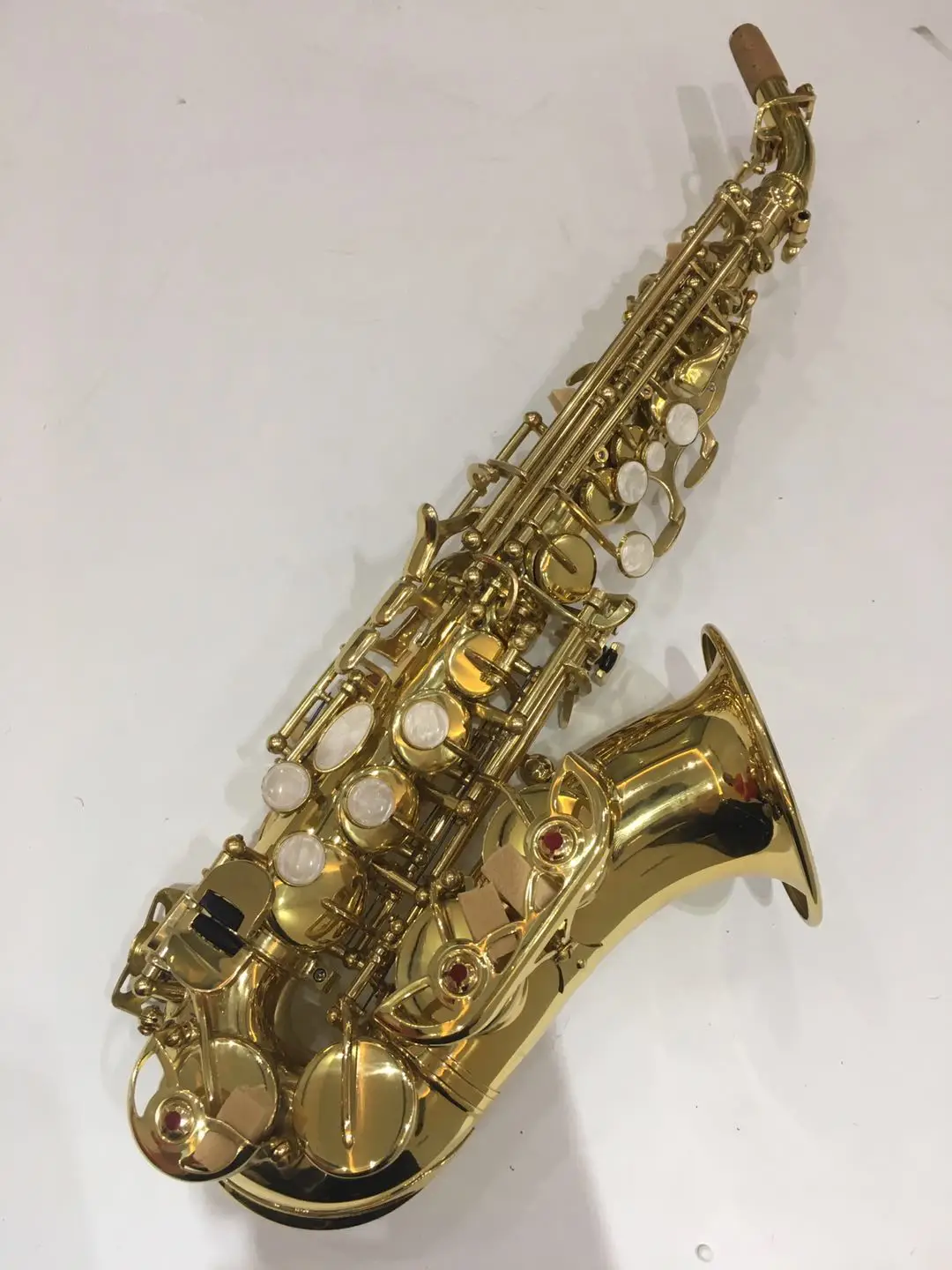 Ss001gold Plated The Curve Bell Soprano Saxophone Buy Curve Bell