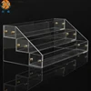 New Design 3 Tiers Clear Acrylic Perfume Table Display Stand