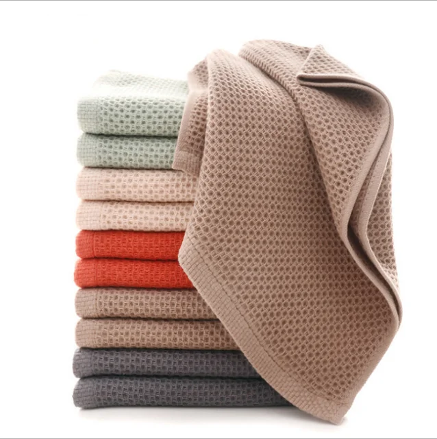 new 100% cotton the honeycomb design gym towel and golf towel