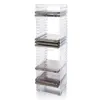 Commercial Unique Clear Plastic Acrylic CD Tower Storage Rack