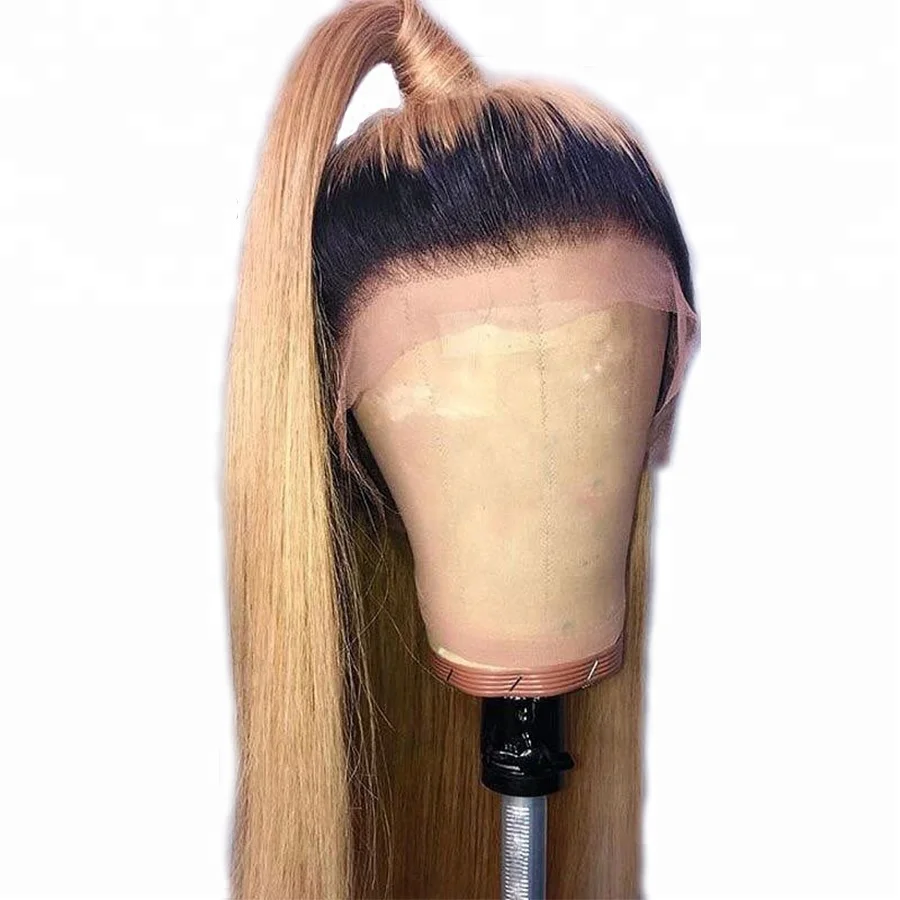 

Highknight Cheap Lace Front Wig Brazilian Human Hair With Ombre Color Brazilian Hair Wig High Quality Lace Front Wig