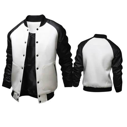 

2021 wholesale new High Quality stand collar wholesale custom logo college blank bomber men jacket baseball, White, black, dark grey, light grey