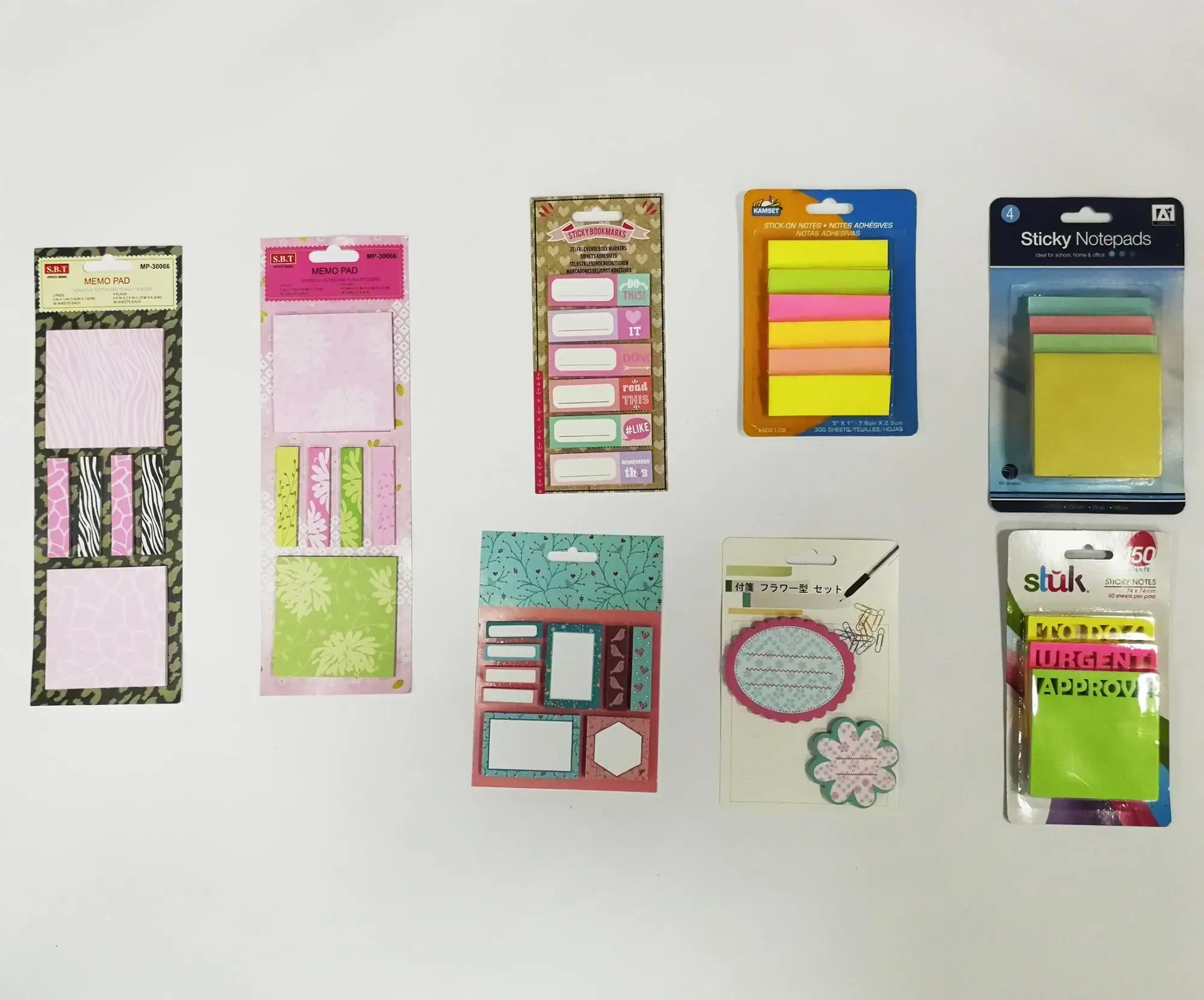 Beautiful Custom Printed Fancy Logo Sticky Notes/note Pad/memo Pad