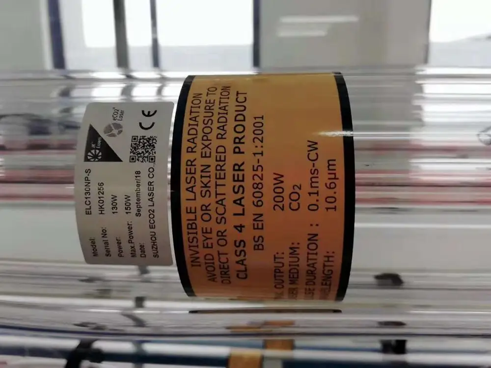 
Most Competitive price CO2 Laser tube 80Watt for Laser Engraving Machine 