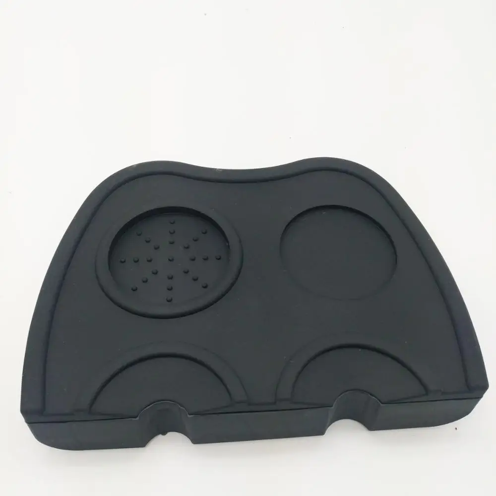 

silicone tampering corner food grade coffee tamper mat