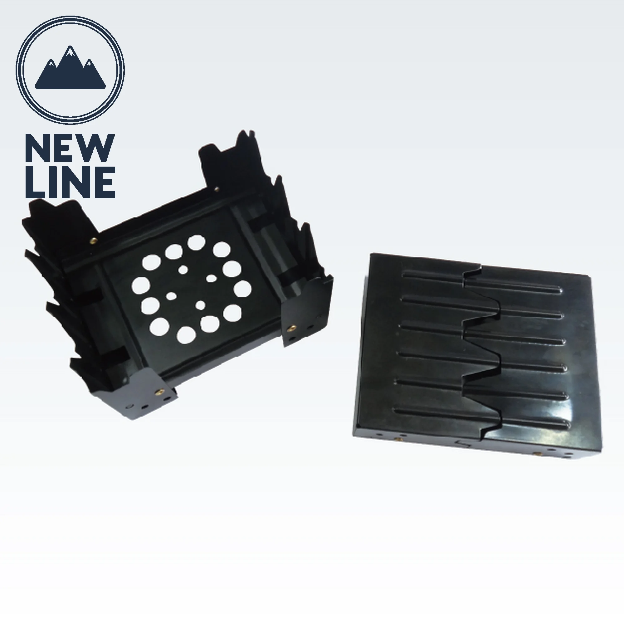 

Folding Mini Pocket Stove Emergency Portable Ultralight for Backpacking Camping Survival, Black