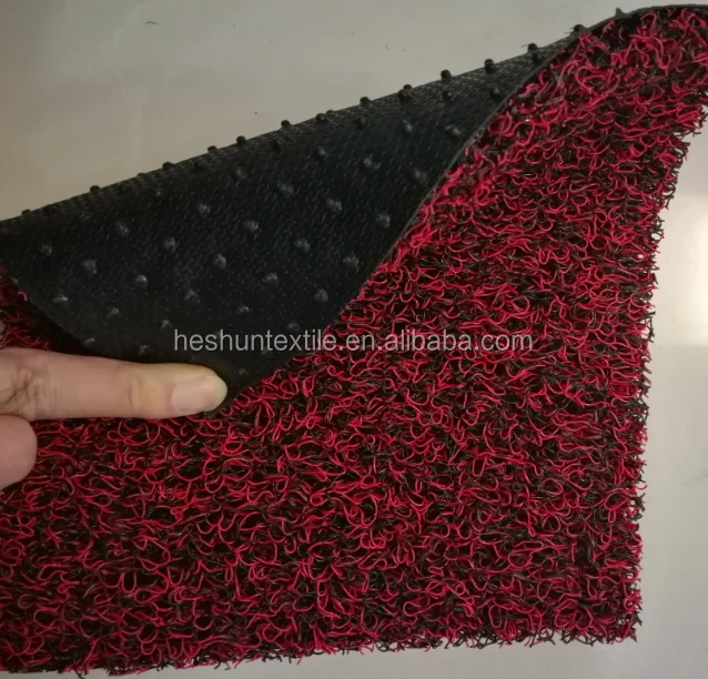 Customized Spike Backing Antislip Waterproof Floor Coil Pvc Car Mat
