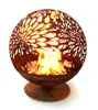 Metal Fire Ball fire pit stove