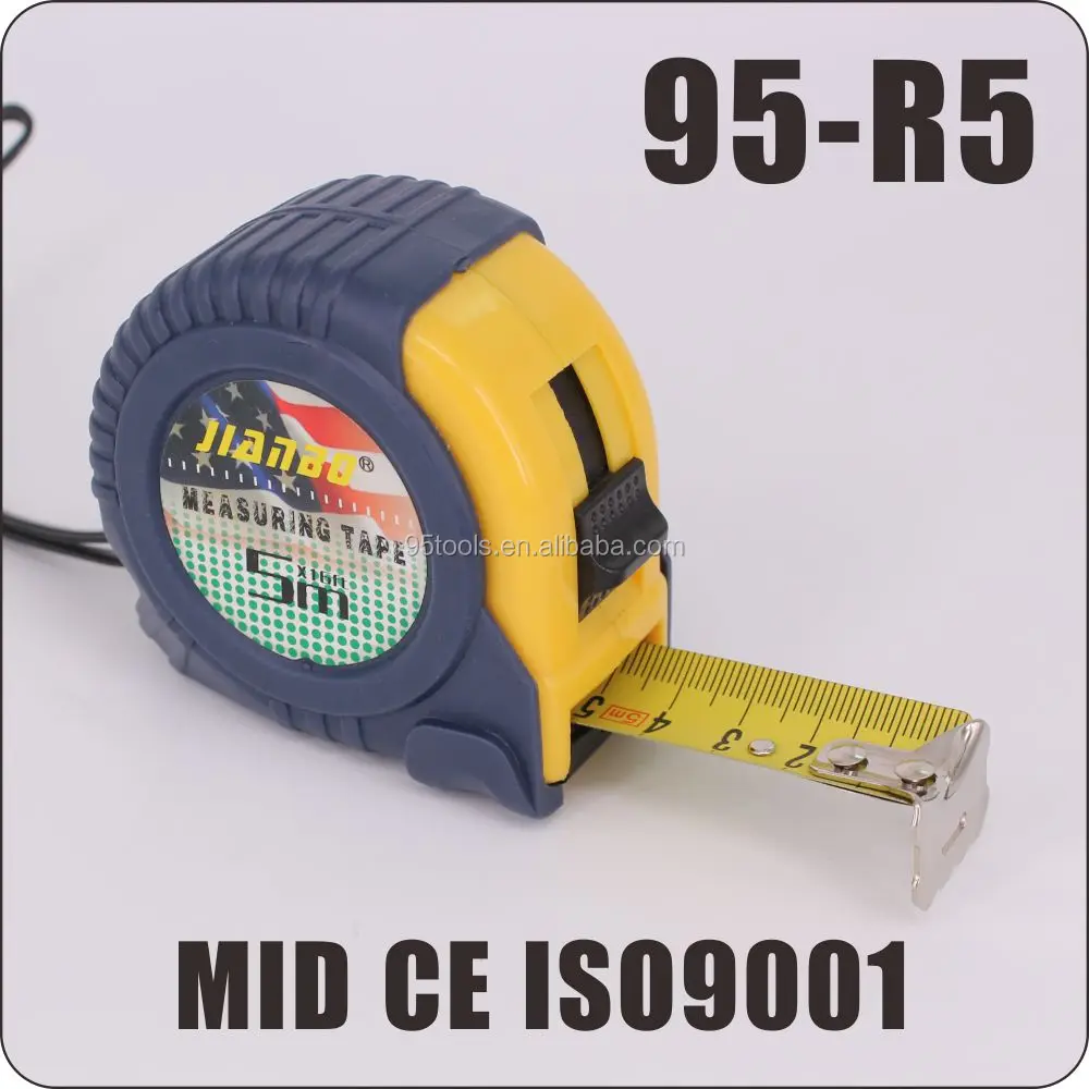 
3m 5m 7.5m 10m rubber coated auto lock tape measure with logo 