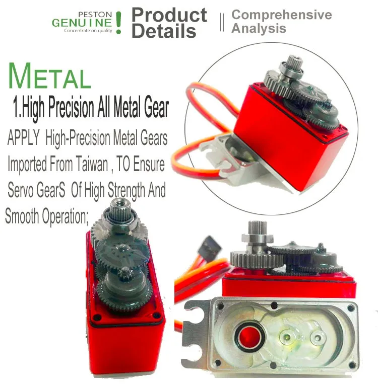 Feetech Ft835bl 30kg Torque Digital Aluminum Case Rc Servo For Rc Robot