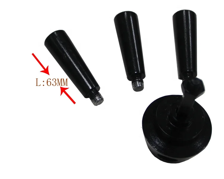 
China lock smith 3 spoke Zinc Alloy Lock Handles For Safe JN713 