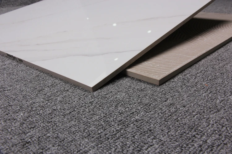 Marble White Porcelain Tiles Glossy Glazed Kerala Vitrified Floor Tiles