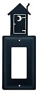 Village Wrought Iron EG-256 Outhouse - Single GFI Cover by Village Wrought Iron