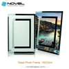 Personalized Blank 3D Sublimation coated Rectangle Shape Mirror Side Glass photo Frame