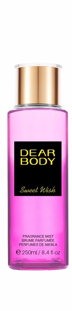 
Newest top sale high quality 250ml perfume fragrance mist for men and women with charming scents 