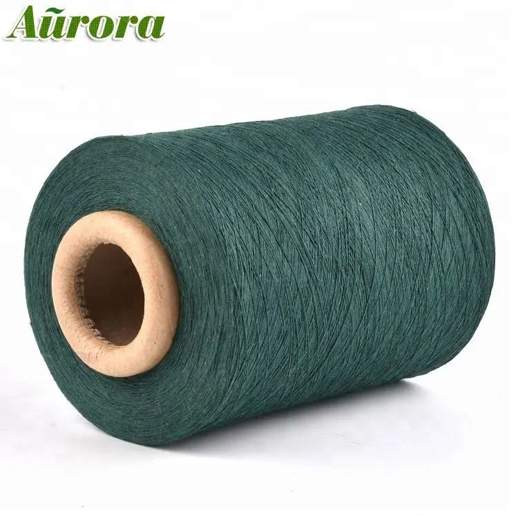 
Recycled polyester cotton thread raw white recycle yarn 45s regeneration of cotton and polyester 