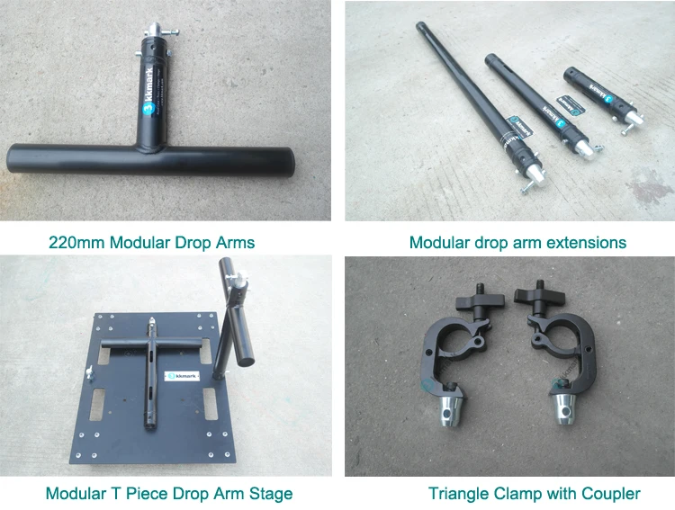 Black Aluminum Modular Truss Accessories For Concert Lighting Buy