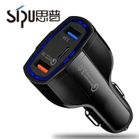 

SIPU fast charging qc3.0 usb car charger for cell phone