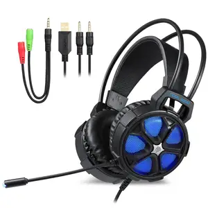 Wired Gaming Headset PC PS4 Xbox
