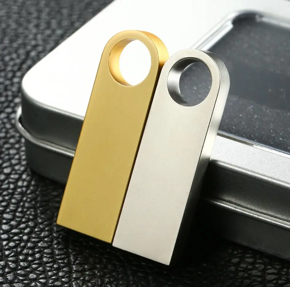 Promo small gifts pendrive 3.0 8GB 16GB metal key usb pen drive 32GB 64GB memory stick with engraved customized logo printing - ANKUX.COM