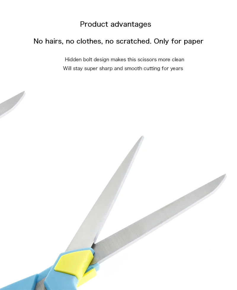 ergonomic handle scissors