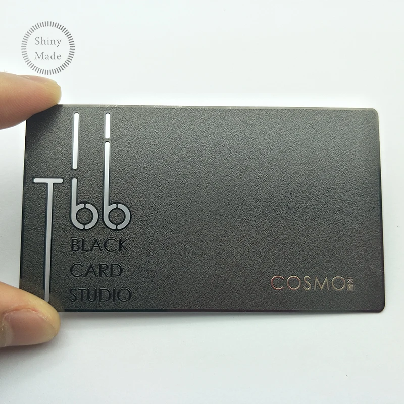 Wholesale Custom Laser Cut Metal Credit Card Metal Business Card Buy