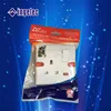 2015 ingelec brand hot sale british outlet 3 pin pvc night light socket