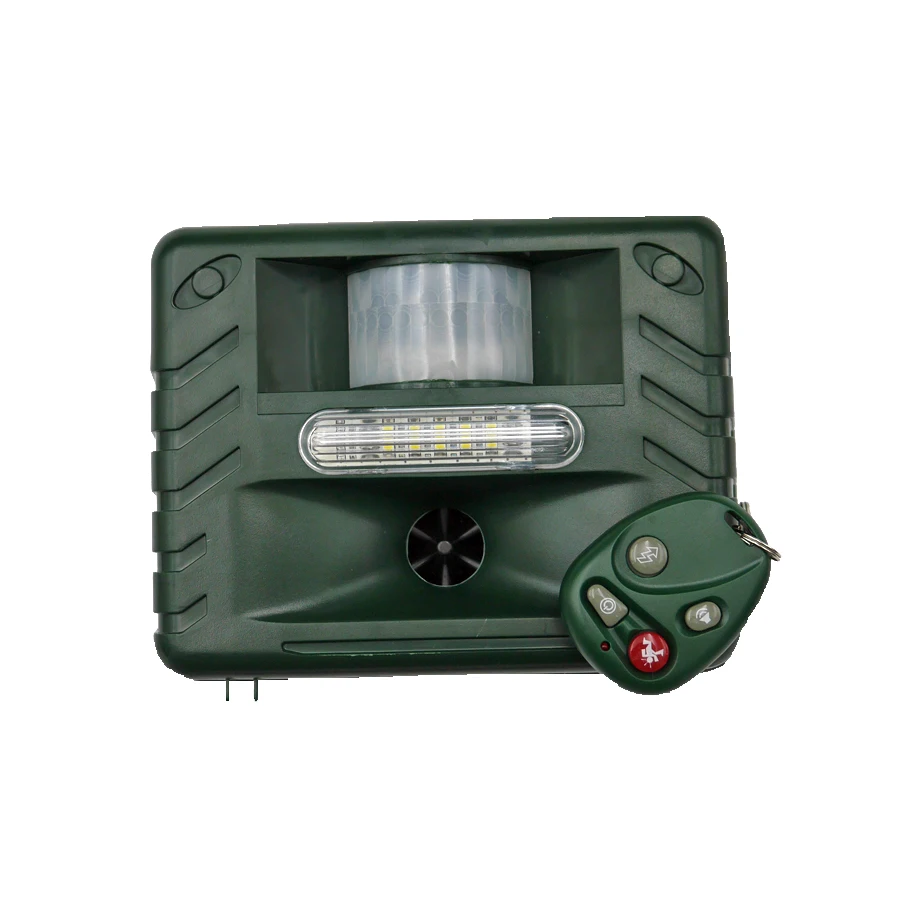 

Ultrasonic Pest Control to Make Cat, Rat, Bird, Gecko, Snake away, Green and white