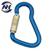 high quality aluminum Gate metal glitter carabiner