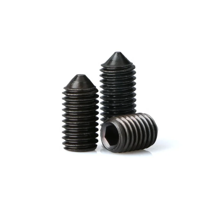 
Alloy Steel Cone Point Set Screws 