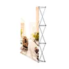 8ft easy Pop Up Display Stand 10 Ft Straight Aluminum Frame Fabric Banner Trade Show Backdrop Wall