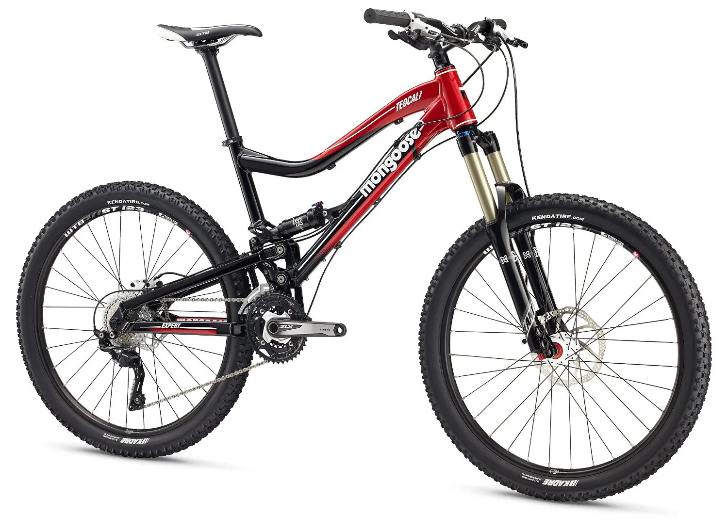 mongoose bike red