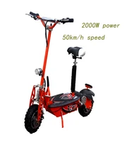 

One seat 2000W Big power 48V20AH Lithium battery electric scooter for adults