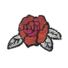 High quality wholesale new rose design popular transfer sequin designs embroidery patches