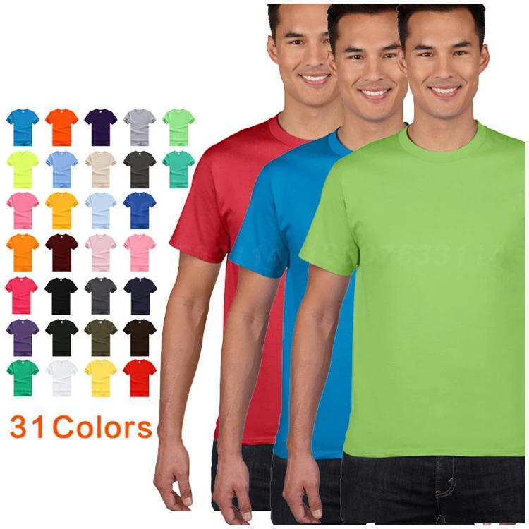 

Cotton men women unisex custom t shirt printing oem logo blank plain t shirt