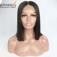 

Kim Kardashian Blunt Cut Bob Brazilian Human Hair Wig Deep Part Lace Front Wig for Women