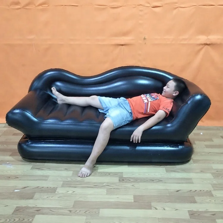 

High quality inflatable air lounge comfort sofa bed future for adults, Customized