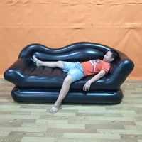 

High quality inflatable air lounge comfort sofa bed future for adults