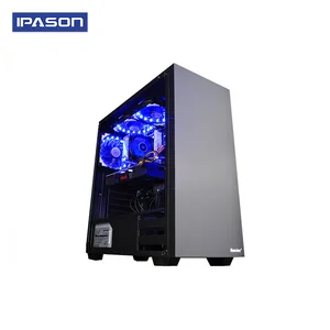 Ipason Gaming PC Set Monitor GTX 1080 DDR4 RAM