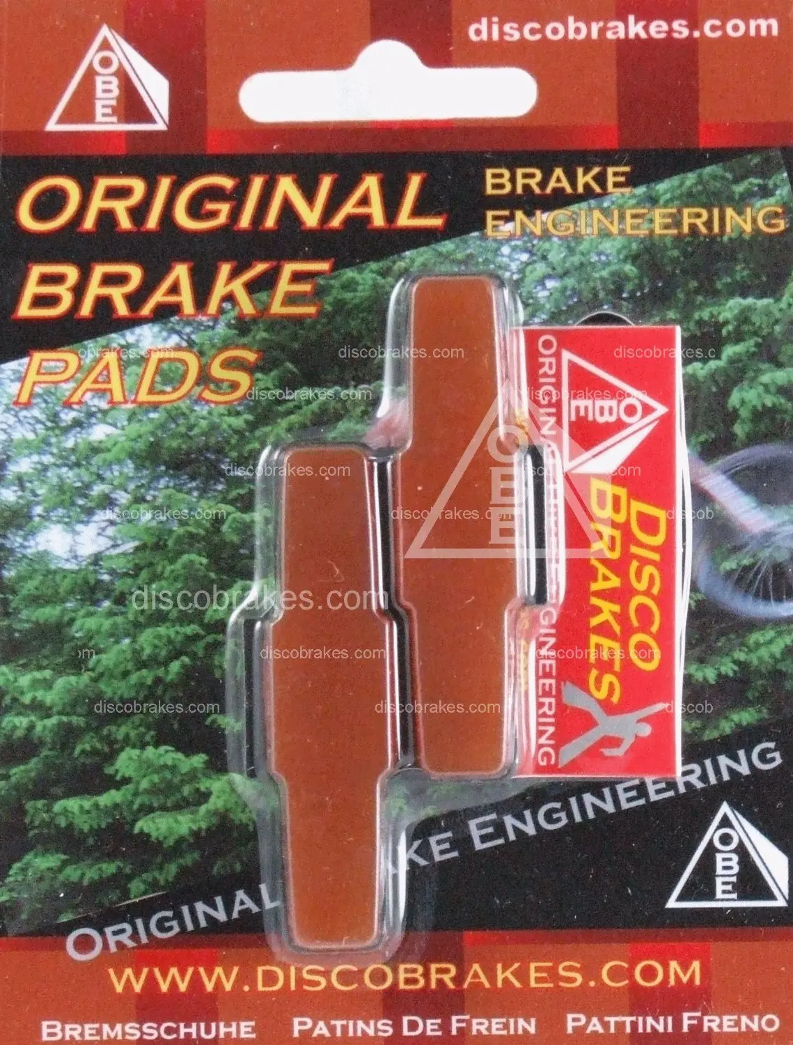 4pairs Grey Rim Brake Pads Suits Magura Hydraulic Brakes HS11 HS22 HS33 HS66