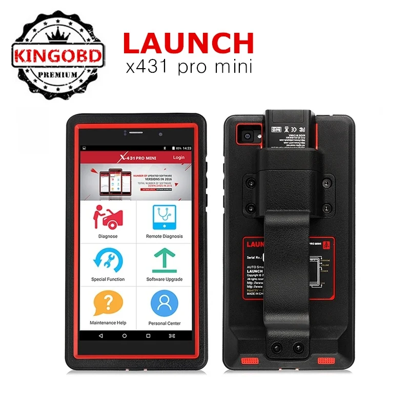 

DHL Free Top Rated Auto Car Diagnostic Machine tool OBD2 Scanner Launch X431 Pro Mini Pro 6.8" Tablet PC Support WiFi/B-luetooth