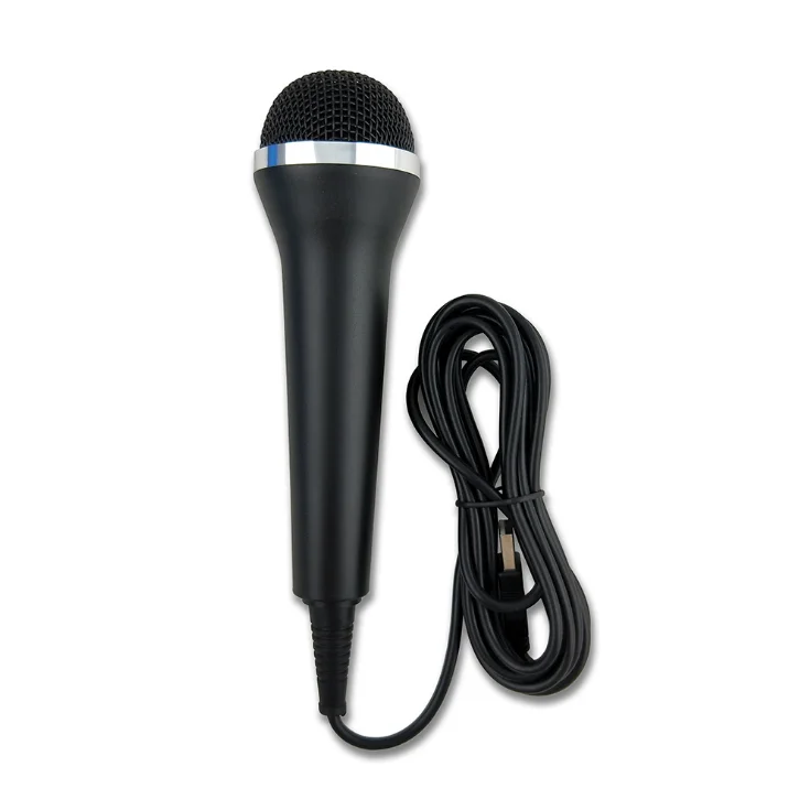 

For Xbox 360 Wired Microphone Gaming Microphone for PS4/PS3/PC USB Mic Microphone, Black