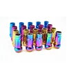 Multicolor Muteki SR48 Extended Open Ended Car Lock Nuts 48MM12x1.5/ 12x1.25mm Wheel Lug Nuts