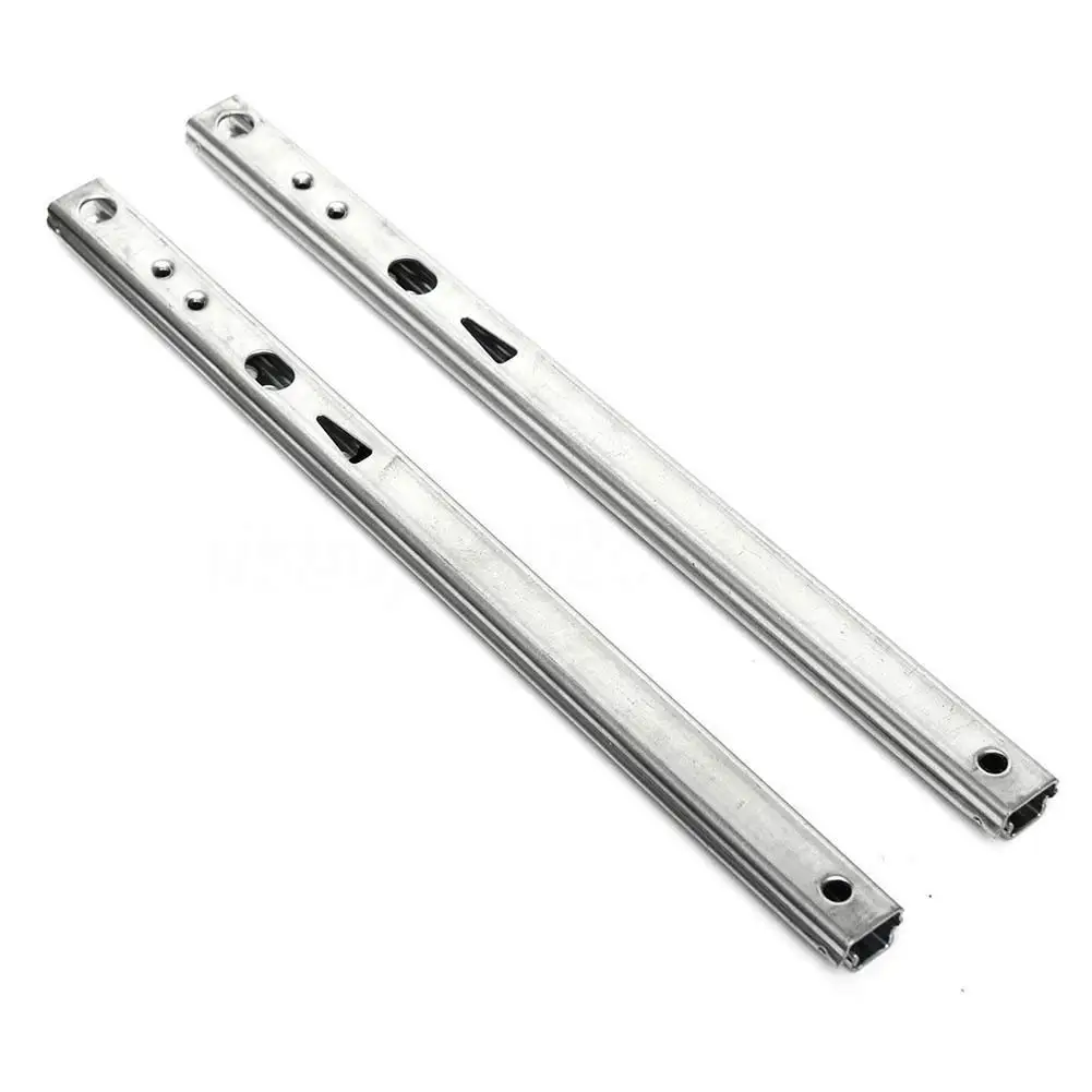 8inches 182mmsilver Cabinet Hardware Side Mount Ball Bearing