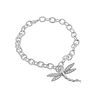 original design dragonfly flying wings bracelet 925 sterling silver jewelry setting zirconia for ladies