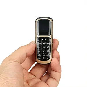 Long-CZ V2 Mini Mobile Phones BT Dialer Universal Wireless Headphone Smallest Cell Phone Dialer