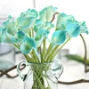 artificial flowers Calla Pu Mini PU Mini Calla flower aliexpress flowers wedding bouquet Home Furnishing decorative border