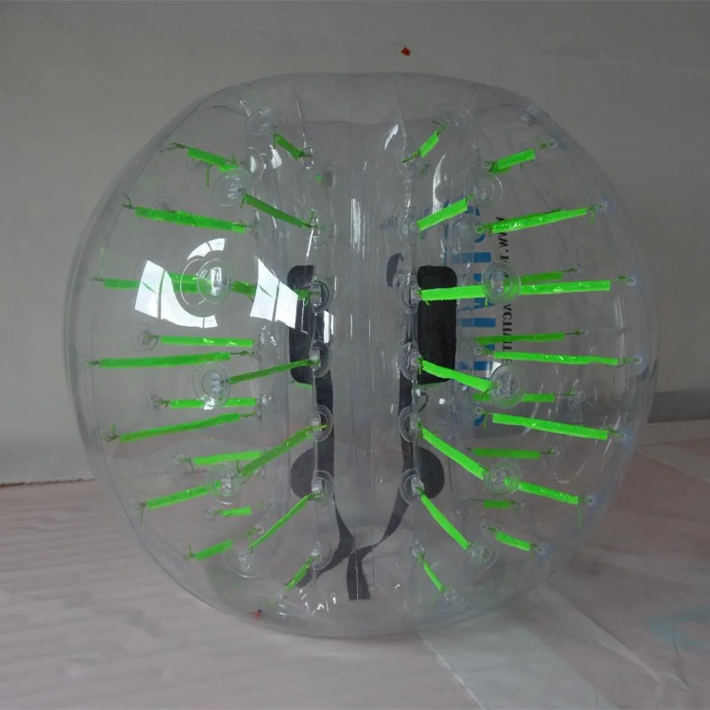 

1.0mm PVC fluorescent inflatable body bumper ball for football
