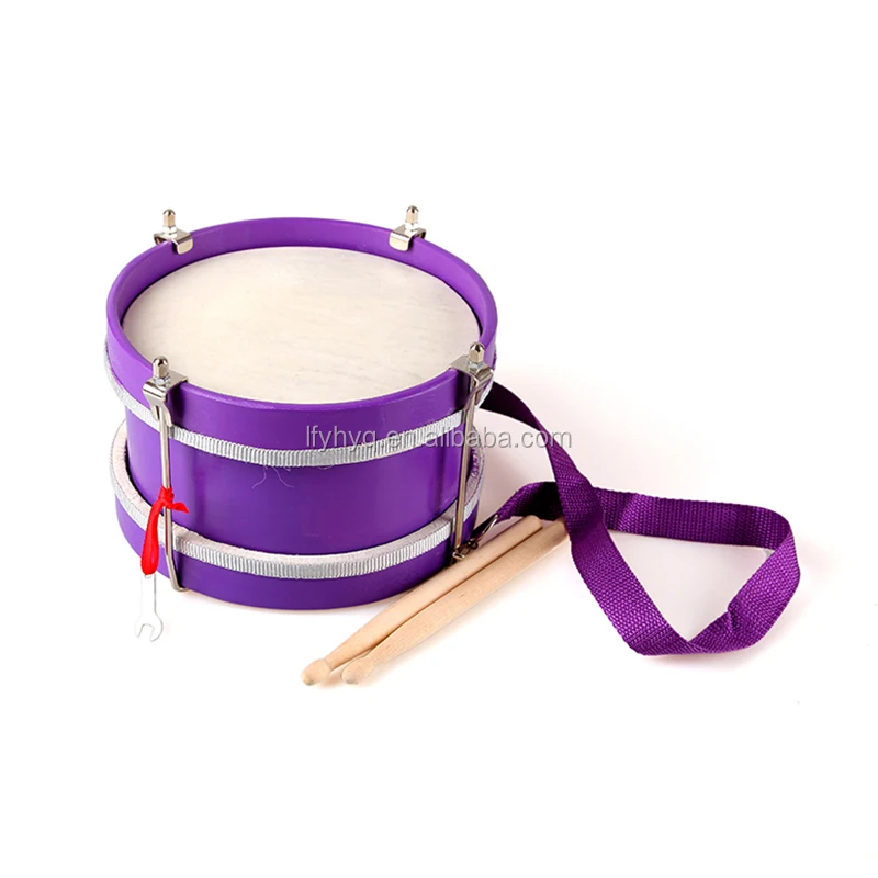 NEW Toy Wooden Marching Drum w/ sticks Kids Musical Instrument Toy Educational 
